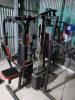 Four station multiy gym setup